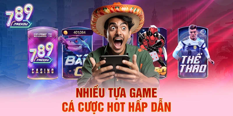 Danh mục game đa dạng tại uk88